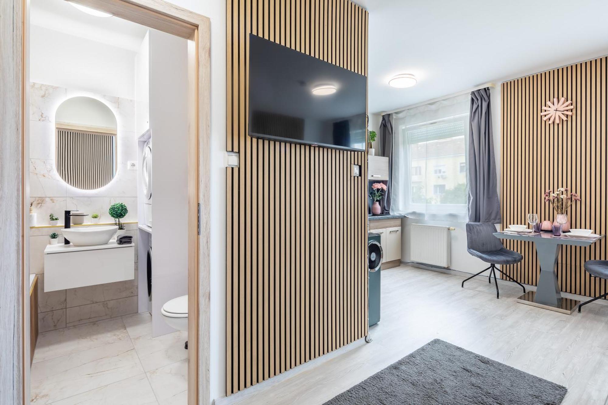 Cozy Studio At Residential Area - Free Street Parking Budapest Kültér fotó